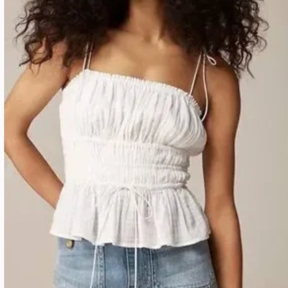 J.Crew Clio Top in Textured Gauze - Picture 3 of 13